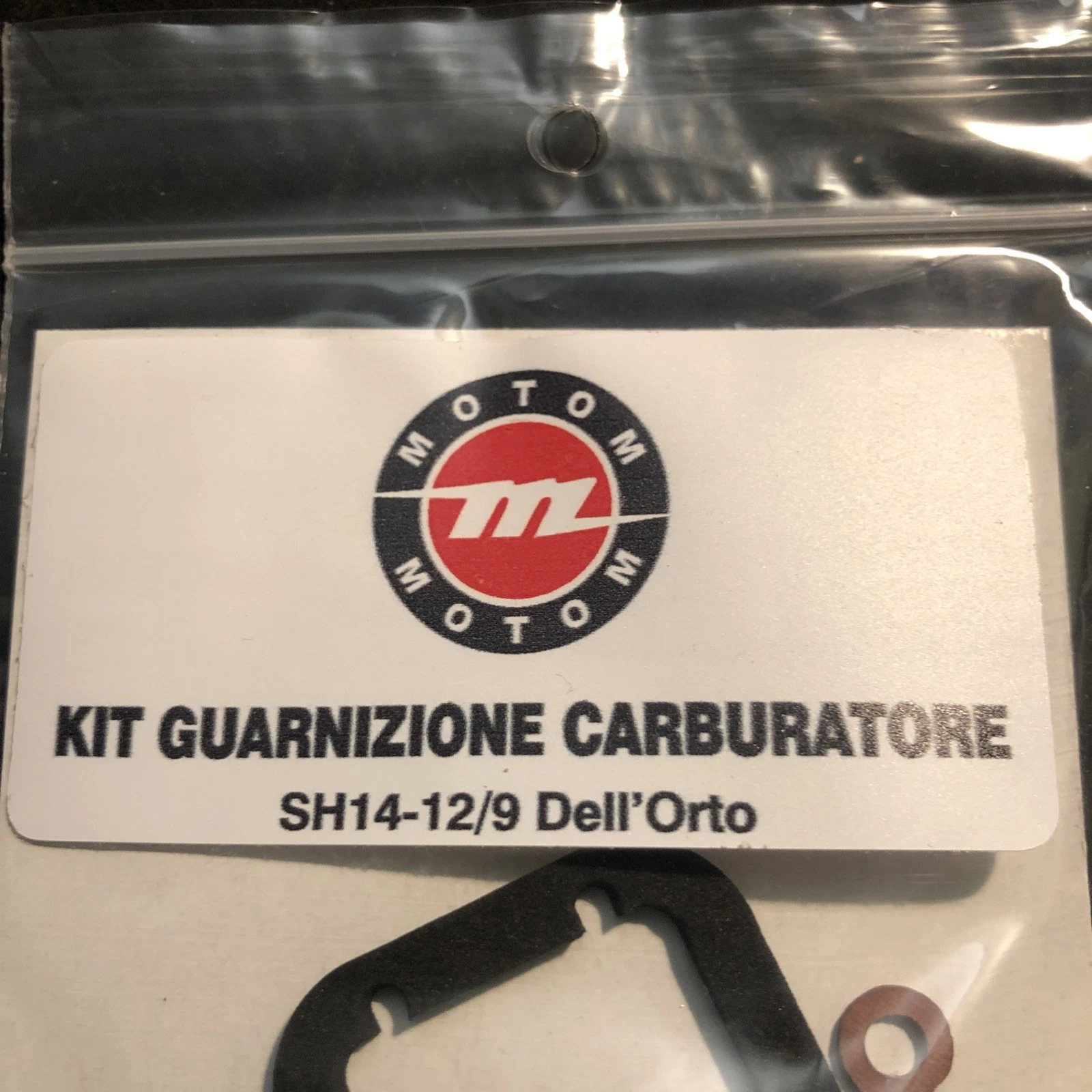 Guarnizioni Carburatore motom 48 Dell’orto Sh14/12 -9. Moto Morini Corsarino - immagine 2