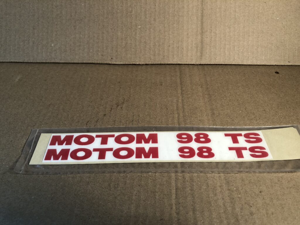 Decalche Motom 98 TS