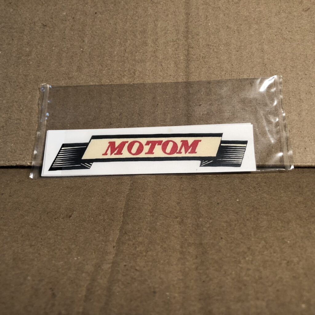 Decalche Serbatoio Motom 48 Serbatoio Saponetta