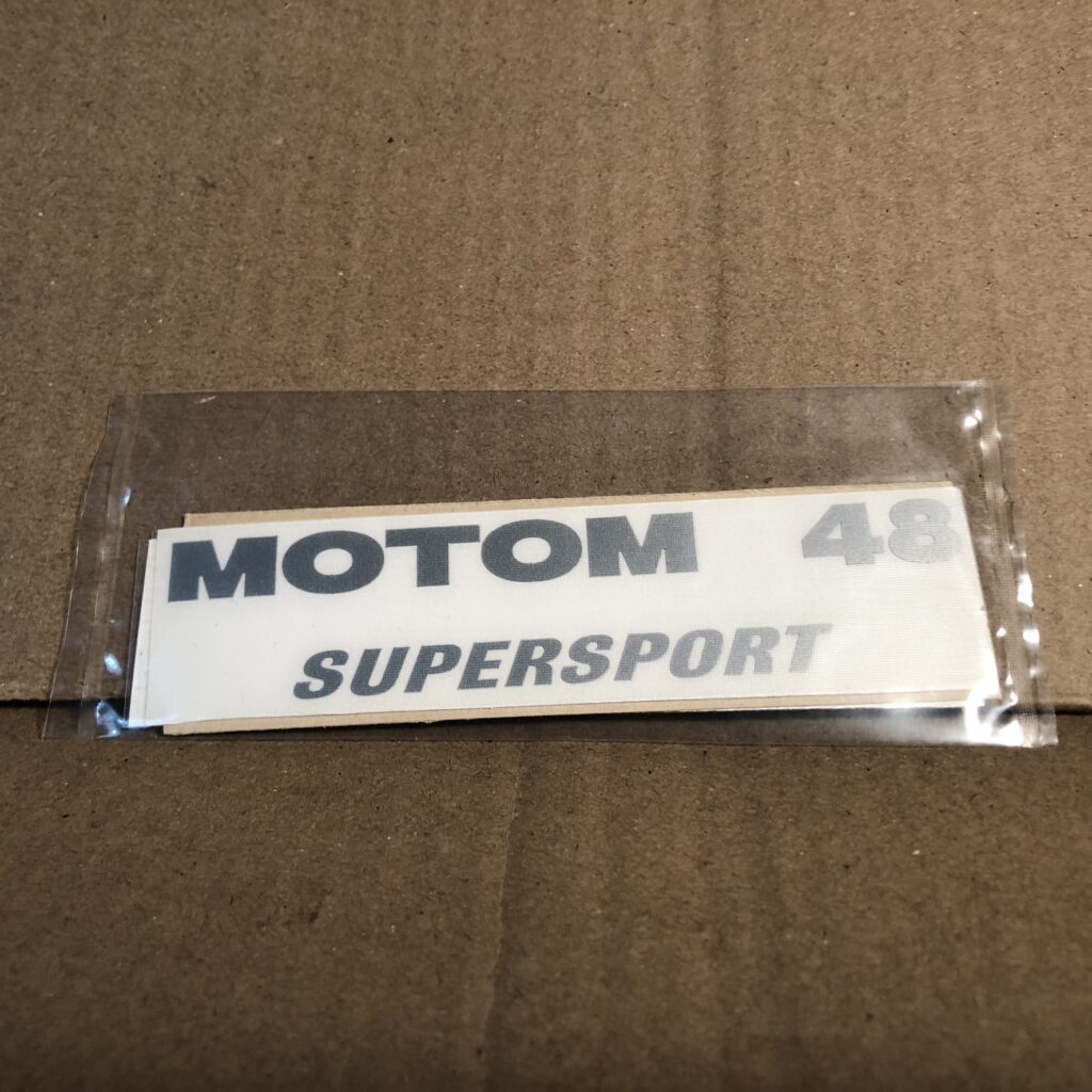 Decalche Cupolino Motom 48 S.S. Junior