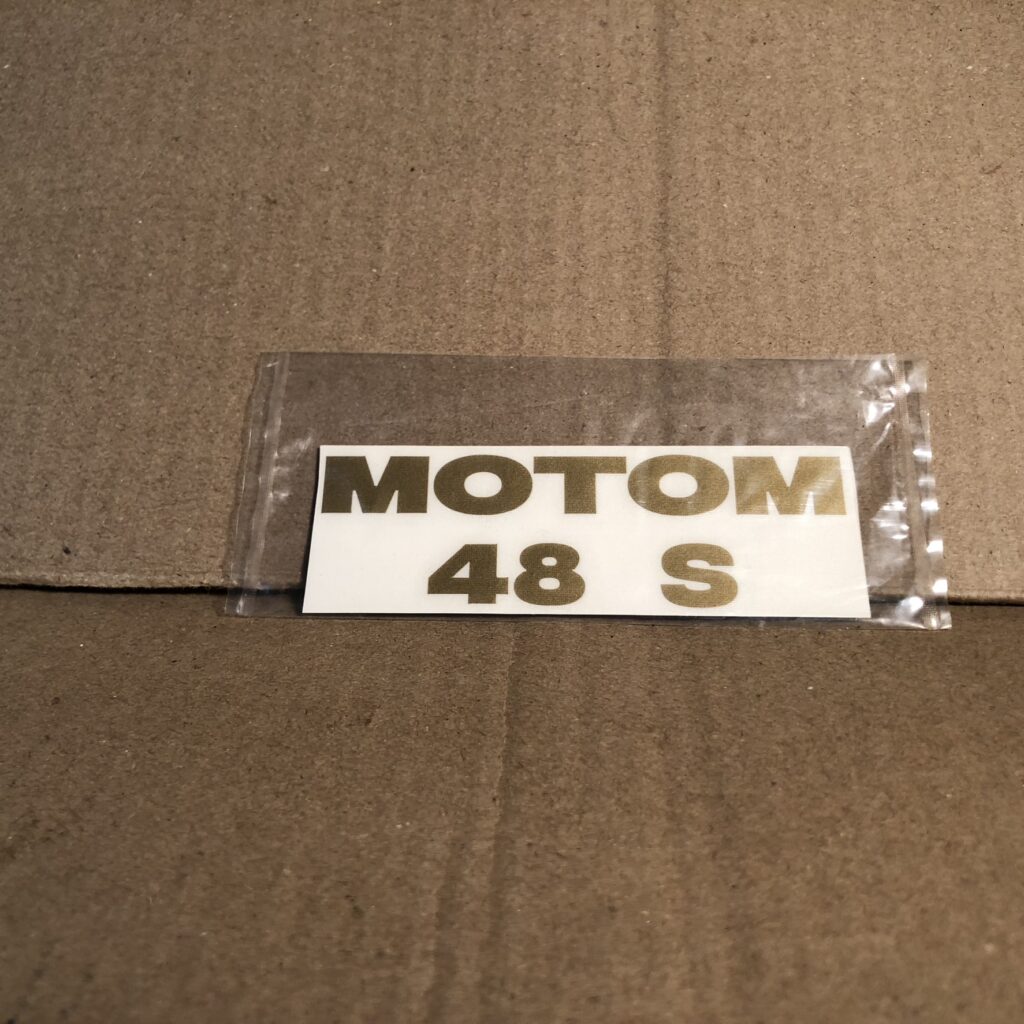 Decalche Serbatoio Motom 48 Sport
